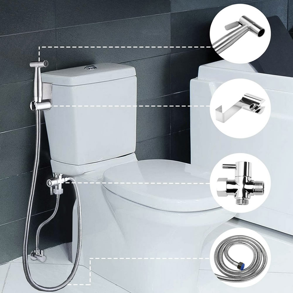 Hand Held Bidet Sprayer - 1 kit: image 2